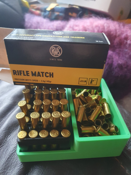 Munitionsentnahmehilfe .22 lfB / .22 lr RWS, Geco, Lapua, Anschütz, Walther, Feinwerkbau – Bild 1