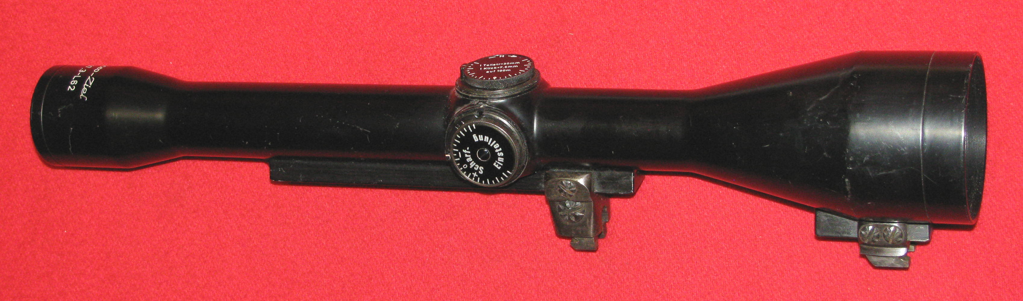 ZF / Zielfernrohr, ein HERTEL & REUSS KASSEL Macro - Ziel 6 x 47 mit dem Absehen 1 – Bild 4