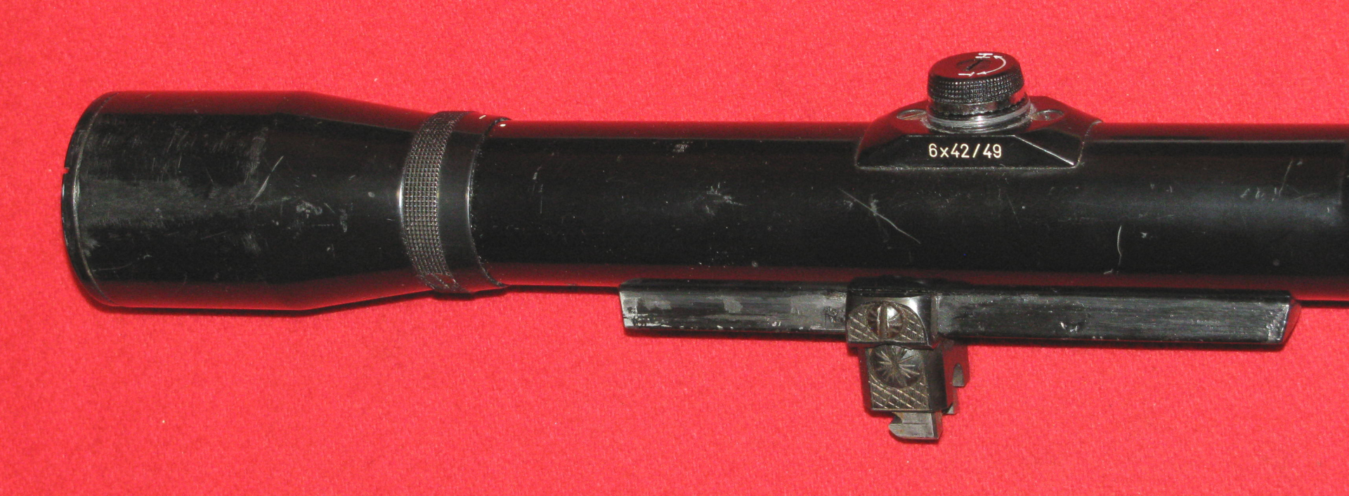 ZF / Zielfernrohr, ein älteres SCHMIDT & BENDER 6 x 42 mit dem Absehen 1 – Bild 4