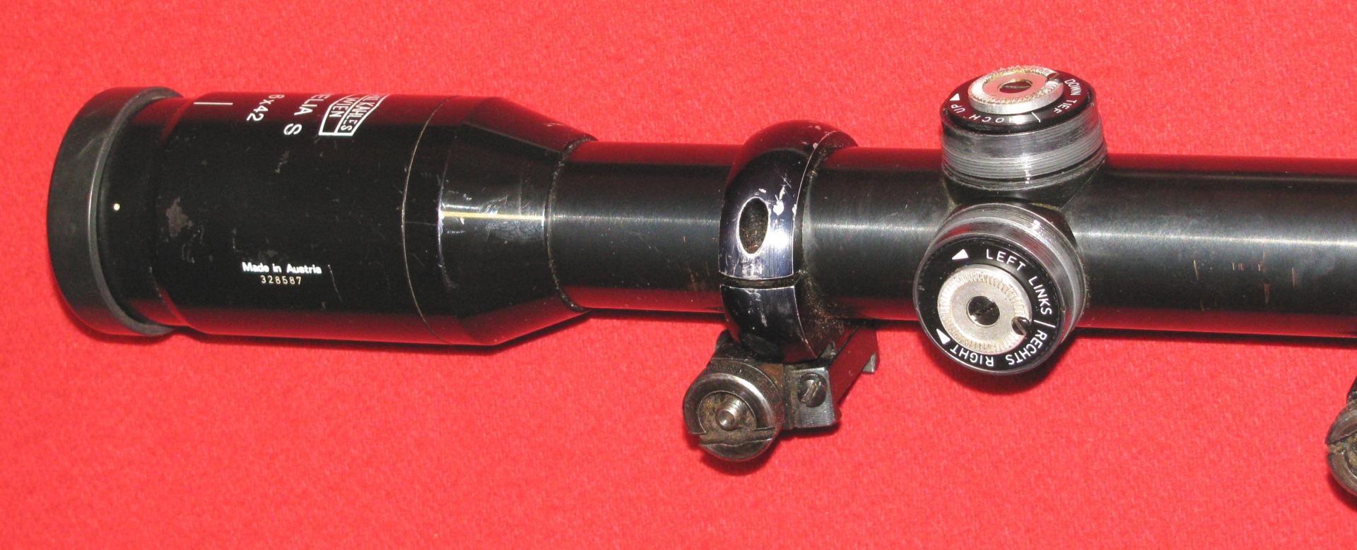 ZF / Zielfernrohr, ein KAHLES HELIA S 6 x 42 mit dem seltenen Absehen 4 und Montage / Fehler – Bild 5
