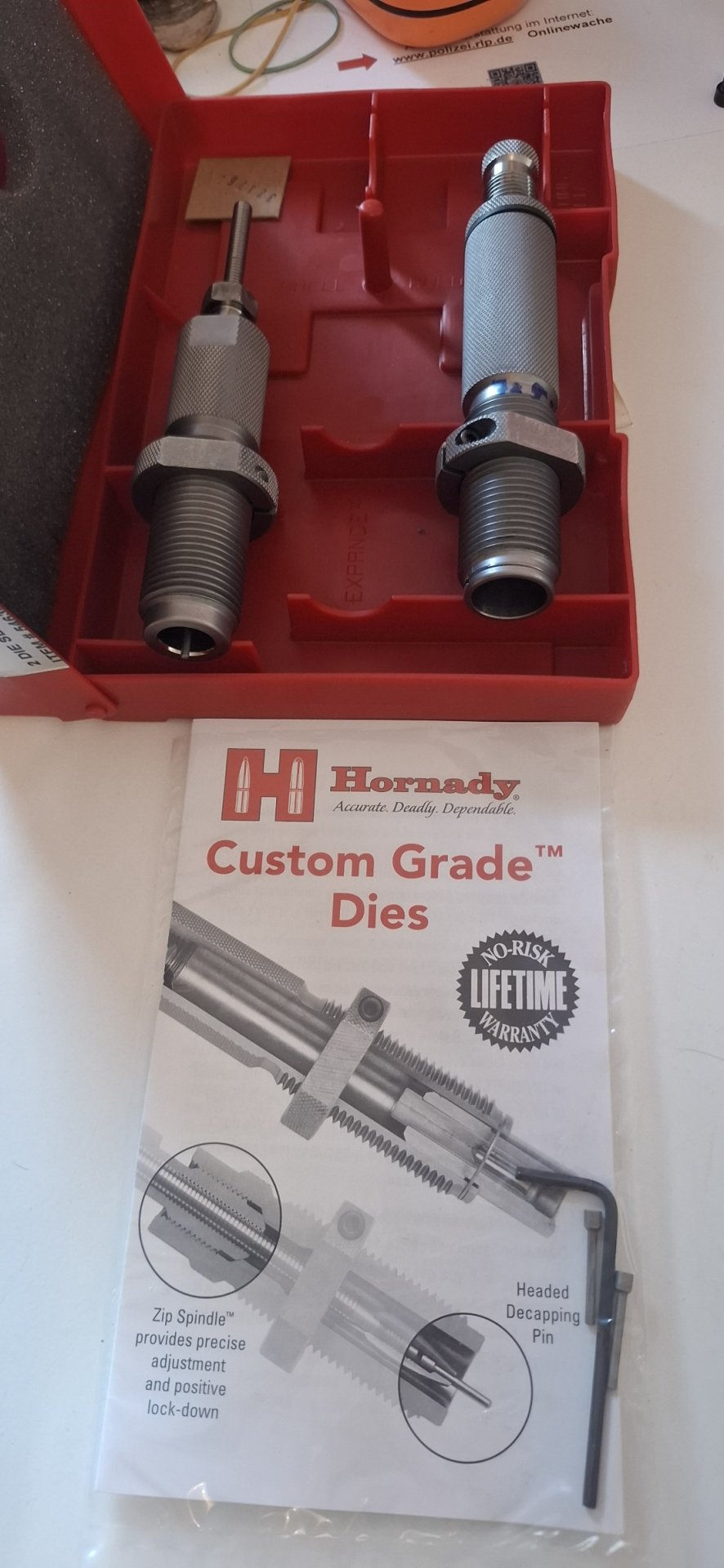 Hornady Custom Grade Match Matrize 7x57(R) 7mm Mauser – Bild 1