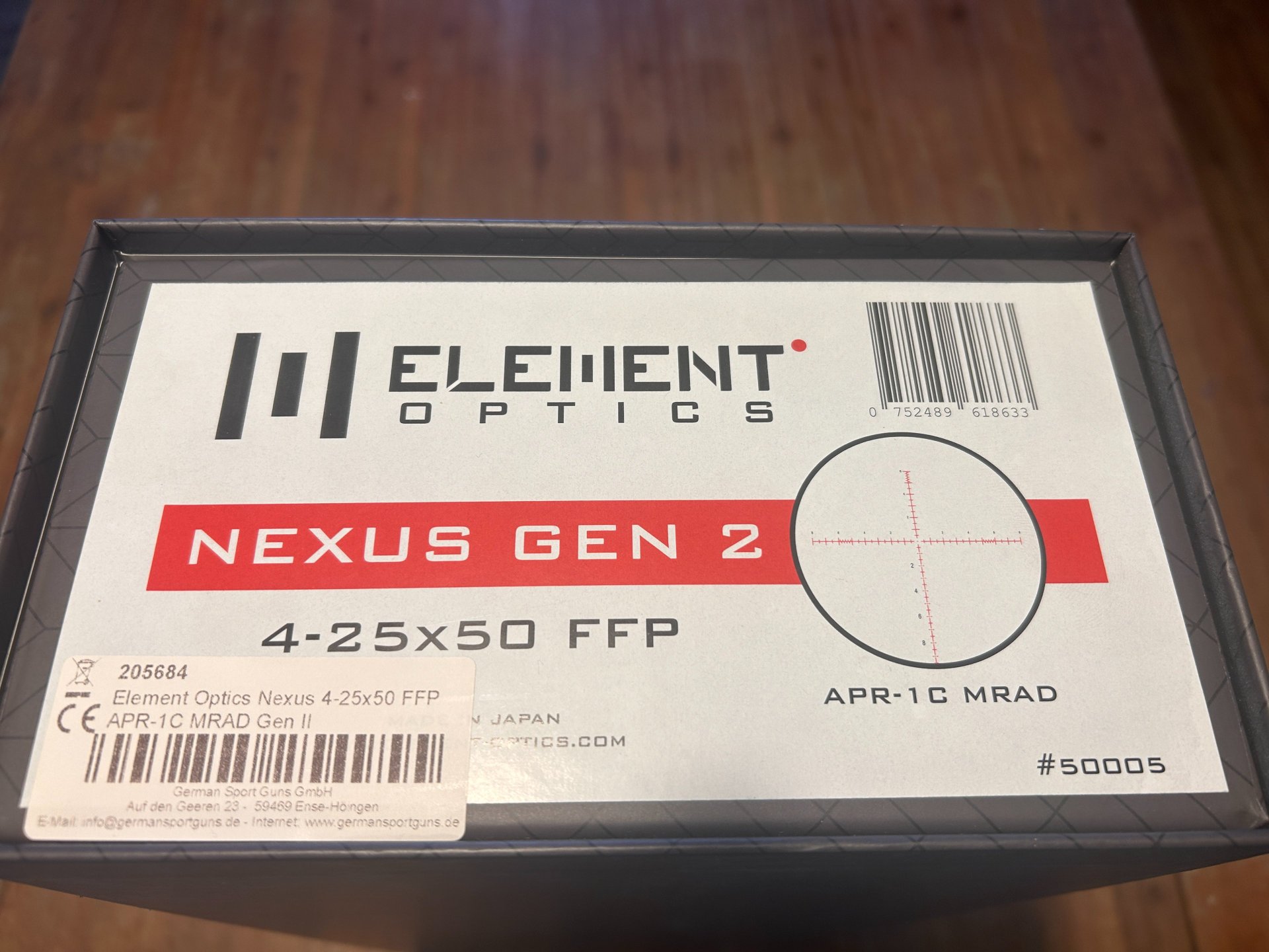 Element Optics NEXUS Gen2 4-25×50 FFP – Bild 2