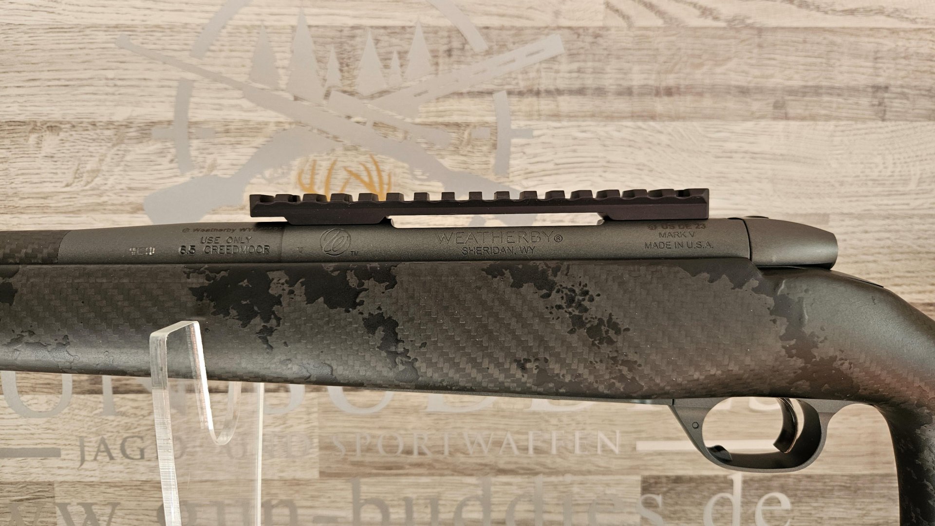 Neuware vom Fachhandel - Weatherby Mark V Live Wild Carbon Bastion 6,5Creedmoor - TOP-Sonderpreis ! – Bild 6