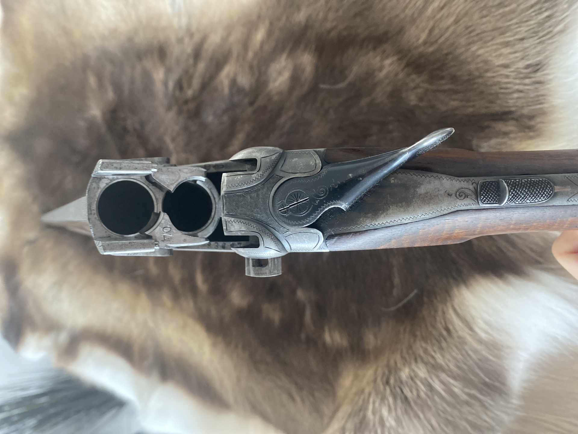 Merkel 200 E Bockdoppelflinte Q1 Flinte 12/70 – image 3