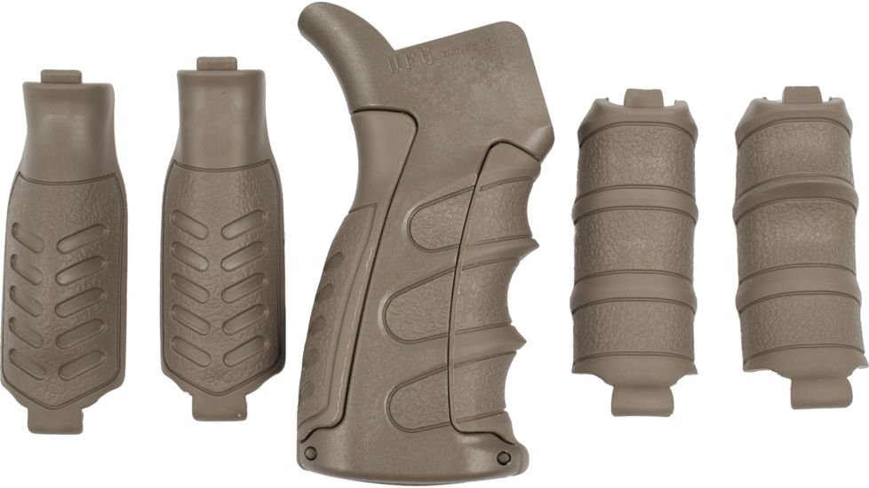 AR-15 / M16 / OA / XR15 Griff mit 6 Griffstücken CAA SAND – Bild 1