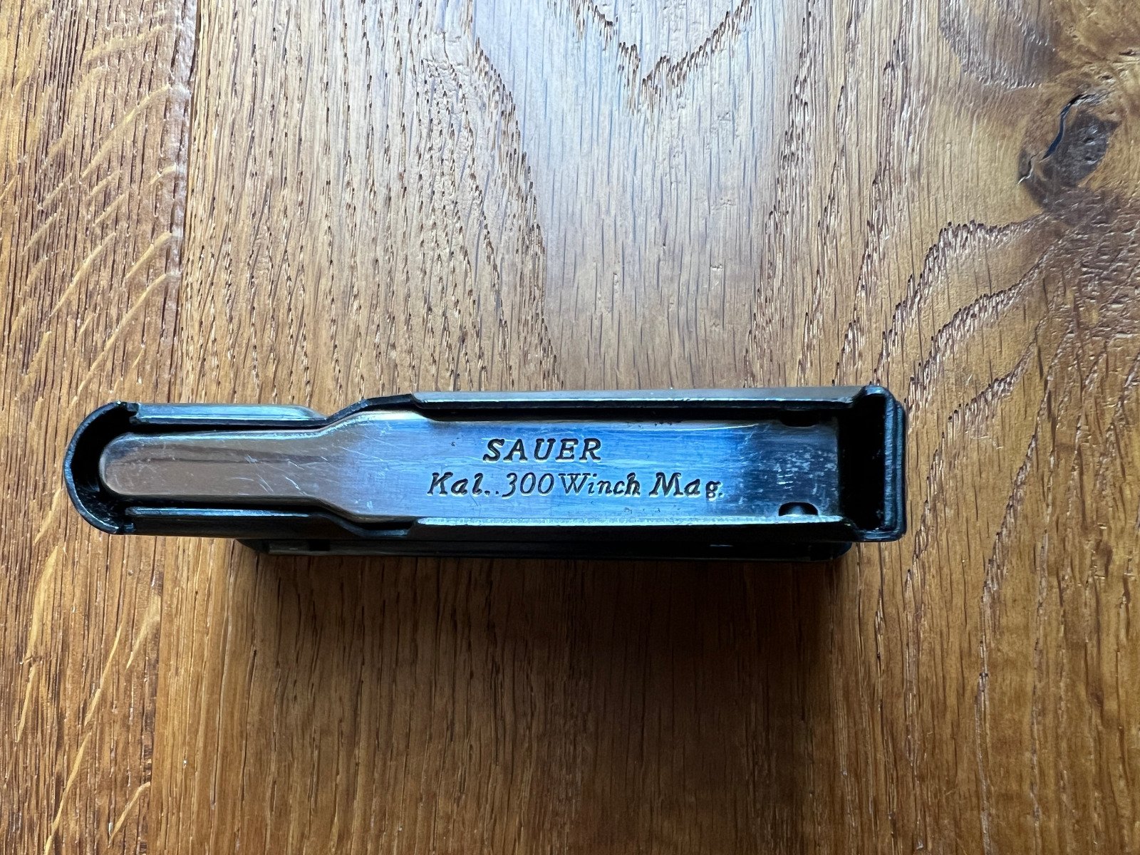 Magazin, Stahl, für Sauer 90, Kaliber .300 WinMag – Bild 1