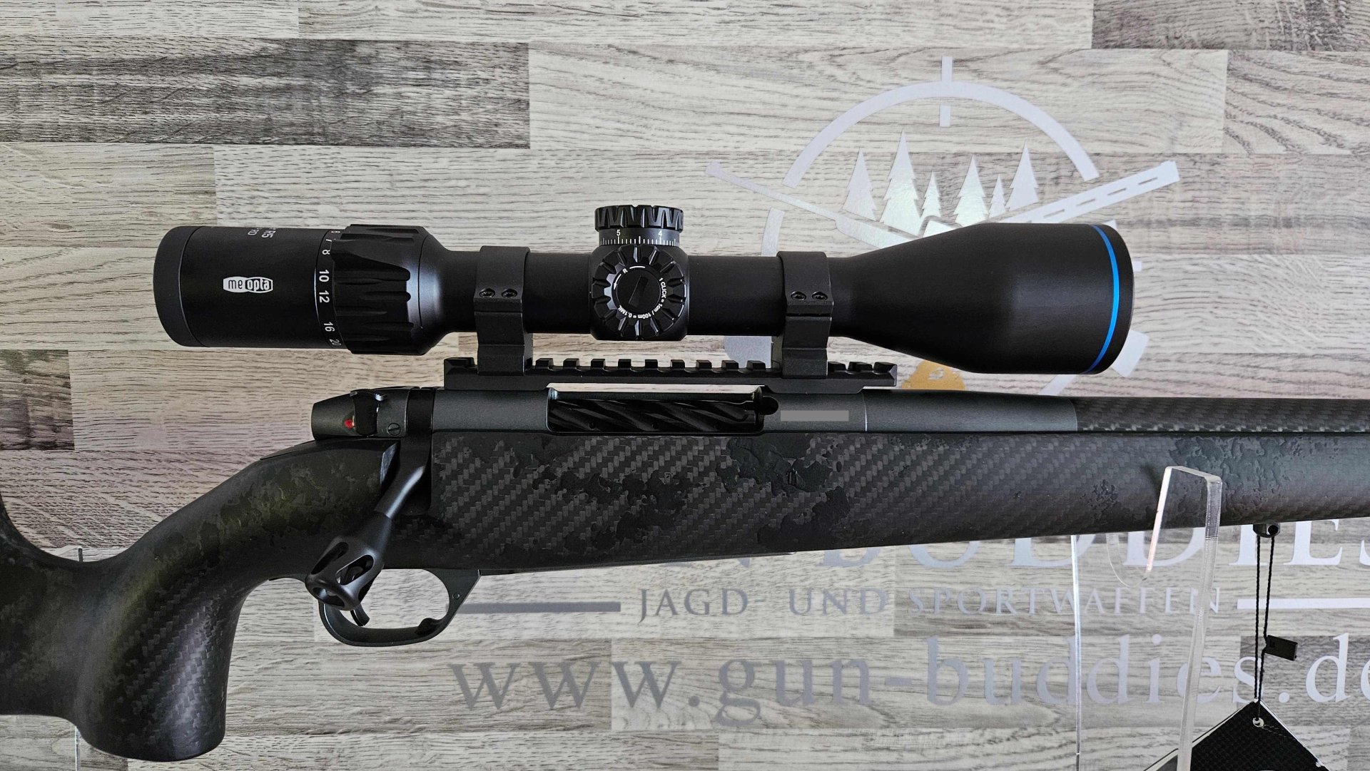Neuware vom Fachhandel - Weatherby Mark V Live Wild Carbon Bastion 6,5Creedmoor - Komplettset – Bild 4
