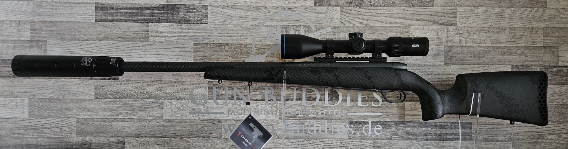 Neuware vom Fachhandel - Weatherby Mark V Live Wild Carbon Bastion 6,5Creedmoor - Komplettset – Bild 2