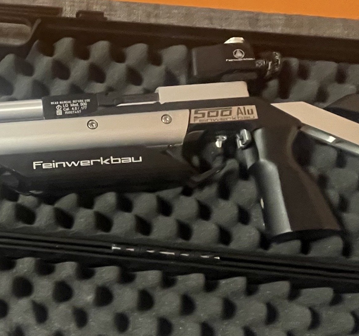 Feinwerkbau Luftgewehr Jugendgewehr 500 Alu – Top-Zustand inkl. Waffenkoffer & Zubehör – Bild 2