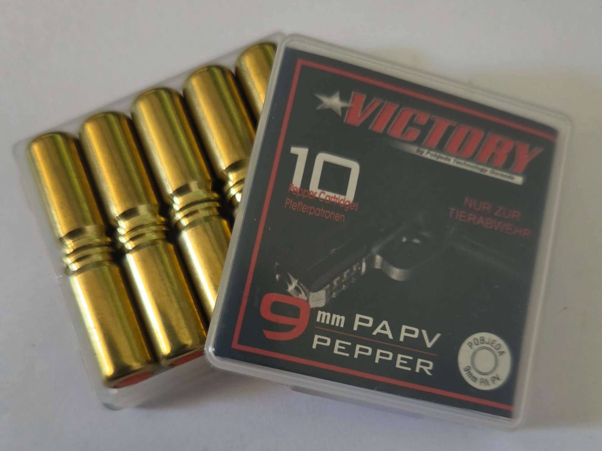 Victory - Pfefferpatronen - 9mm P.A. – Bild 1