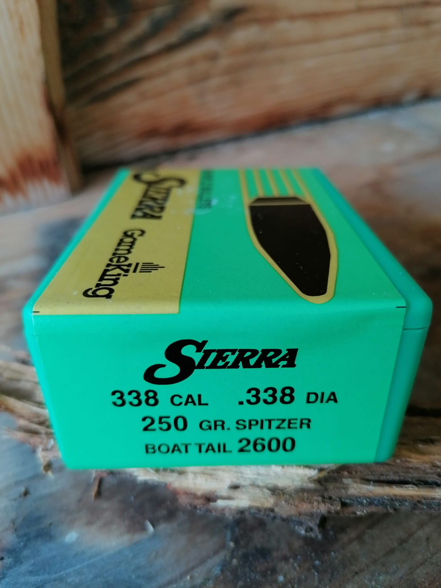 Sierra 2600 .338Cal Spitzer BT 250grs. – Bild 1