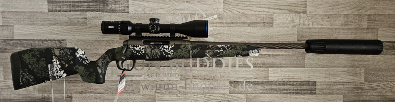 Neuware vom Fachhandel - Repetierbüchse Savage AXIS II PRO Forest SP .22-250 Rem. -Komplettset – Bild 1