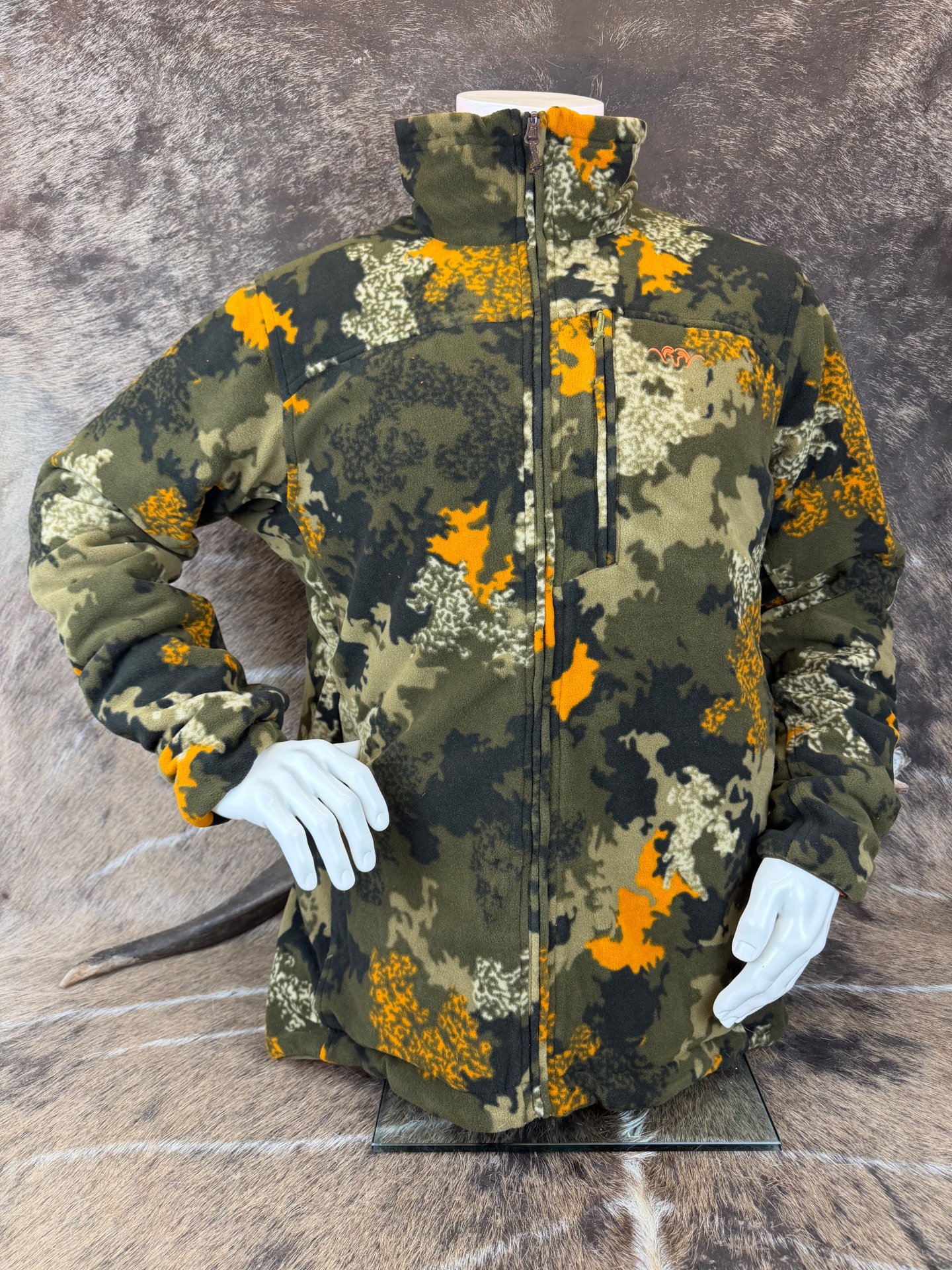 Größe M Blaser Rotation Jacke Wendejacke Orange Camo / Grün Camo NEU von WAFFEN FLÜHR ANSBACH – Bild 1