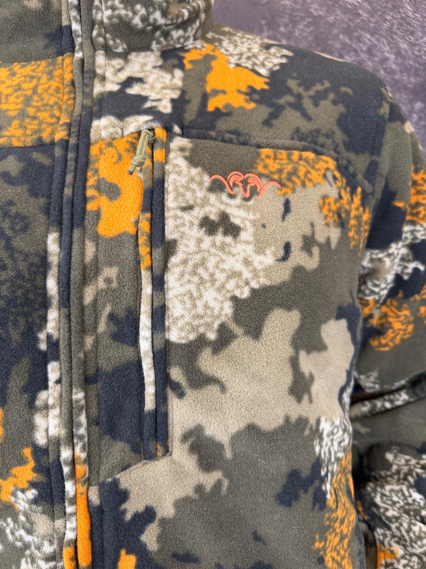 Größe L Blaser Rotation Jacke Wendejacke Orange Camo / Grün Camo NEU von WAFFEN FLÜHR ANSBACH – Bild 2