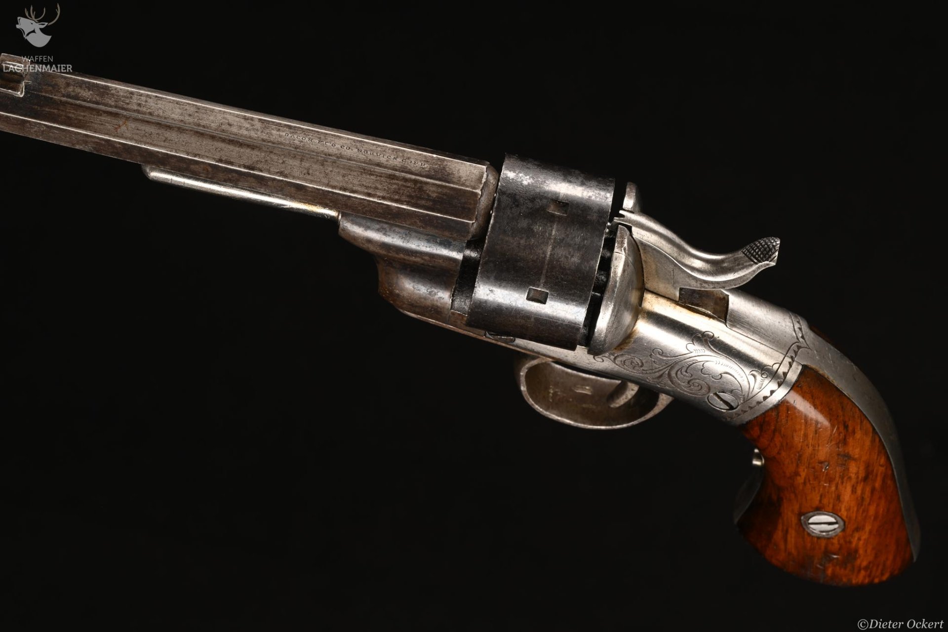 Bacon / Norwich Conn. Single Action Revolver Kaliber .32RF – Bild 2