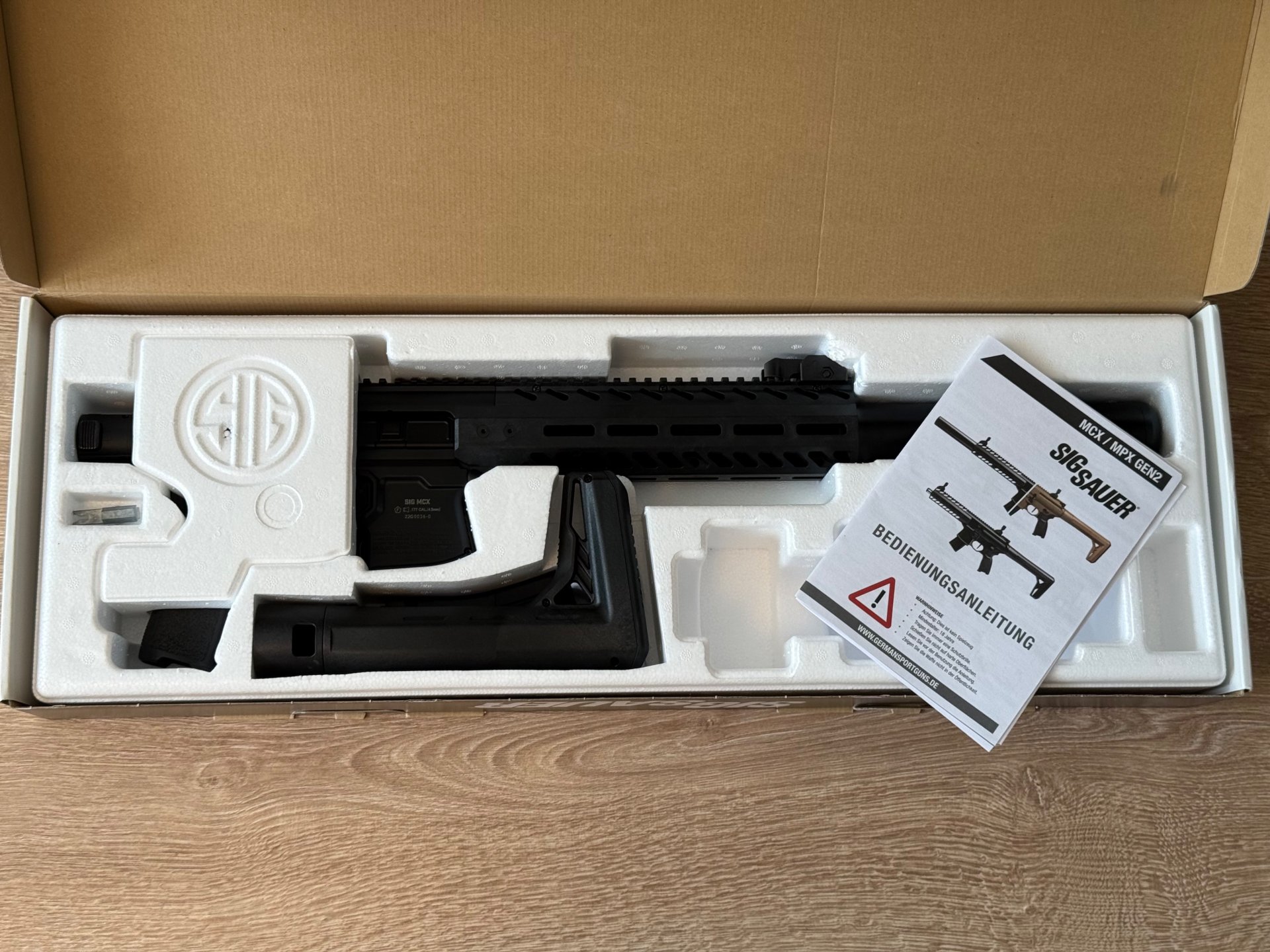 SIG SAUER MCX GEN2 – neuwertig – Rechnung 08/2024 #001 – Bild 3