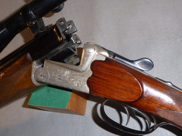 Ferlacher Büchsflinte. m. ZF. Kal. 7 x 65 R und 16 / 70. – Bild 3