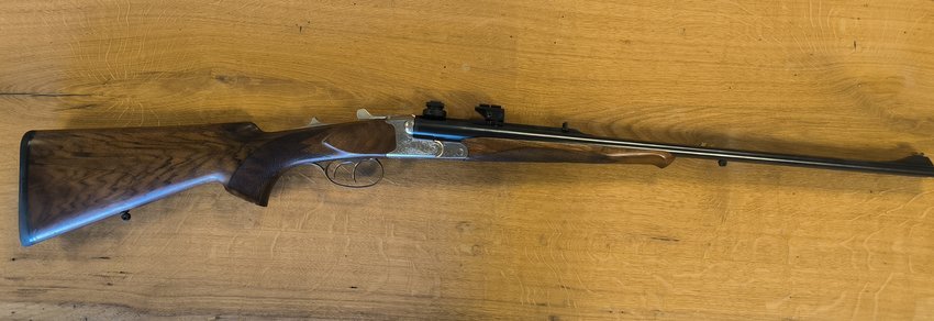 NEUWERTIG + KAUM ERHÄLTLICH: KRIEGHOFF CLASSIC 8X57 IRS DOPPELBÜCHSE 60CM LAUFLÄNGE + SM FÜR SR – Bild 1