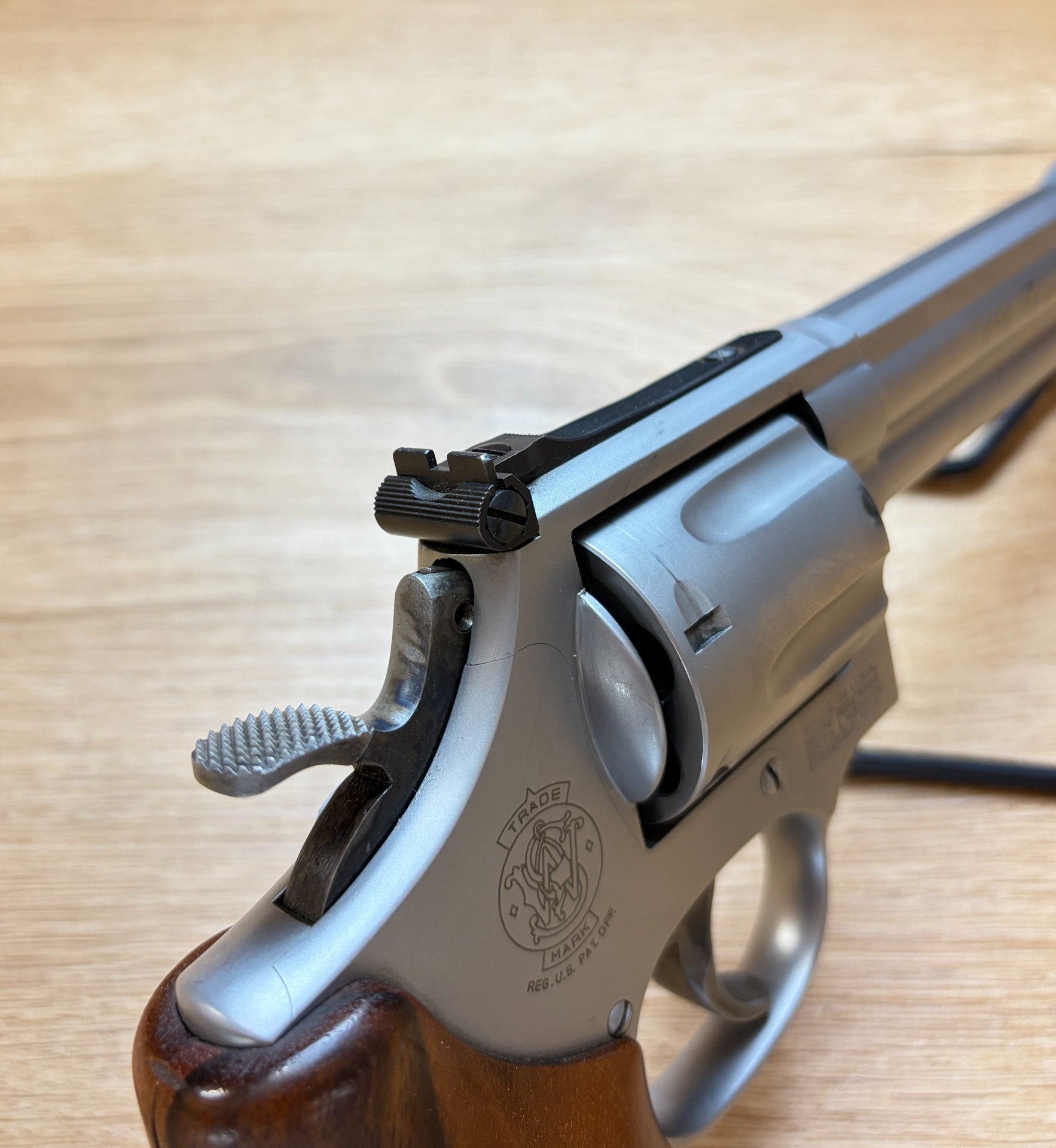 Revolver Smith&Wesson Mod. 686 Target Champion Kal. .357Magnum 6" ++ SEHR GUTER ZUSTAND ++ – Bild 6