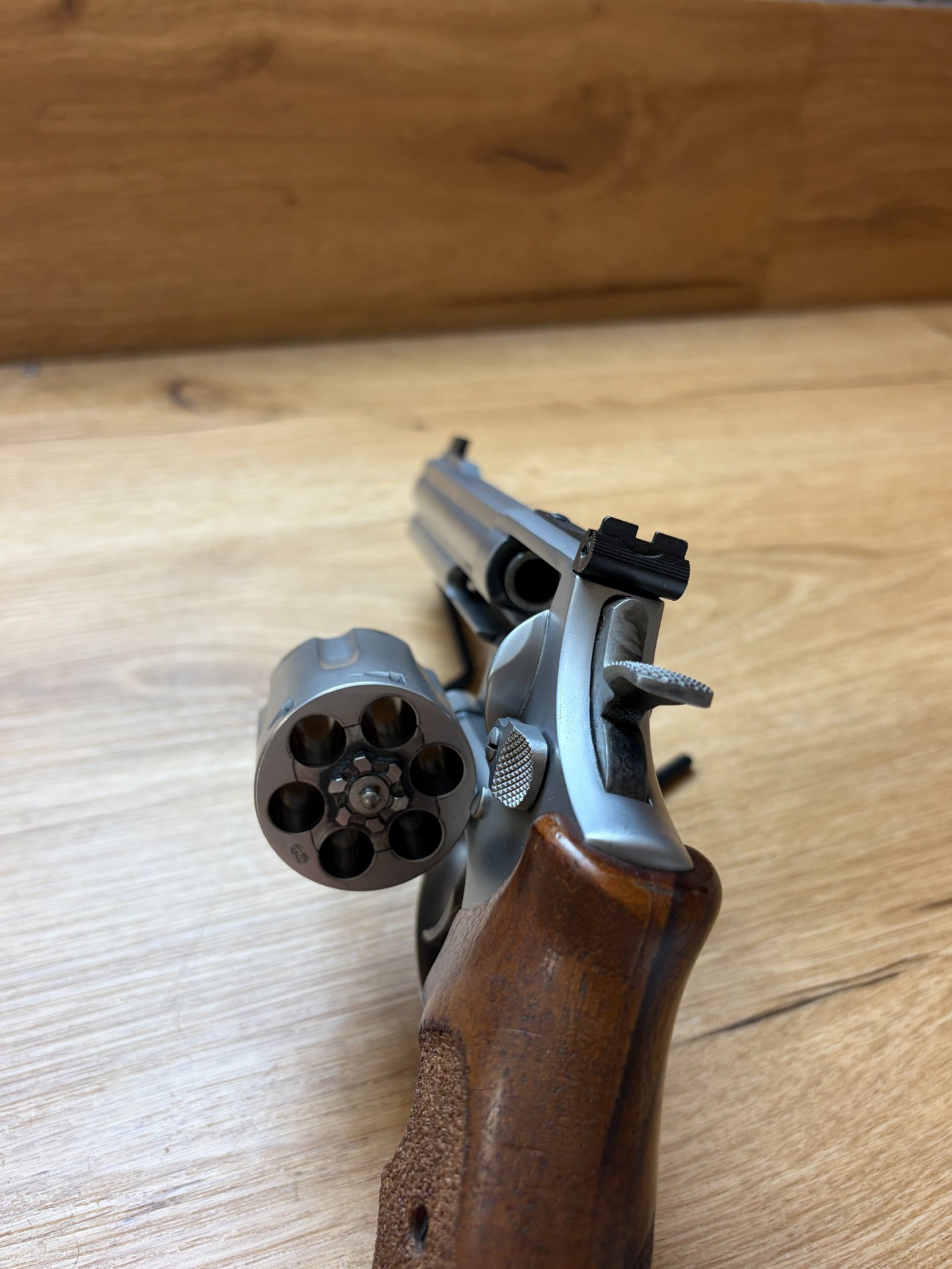 Revolver Smith&Wesson Mod. 686 Target Champion Kal. .357Magnum 6" ++ SEHR GUTER ZUSTAND ++ – Bild 5