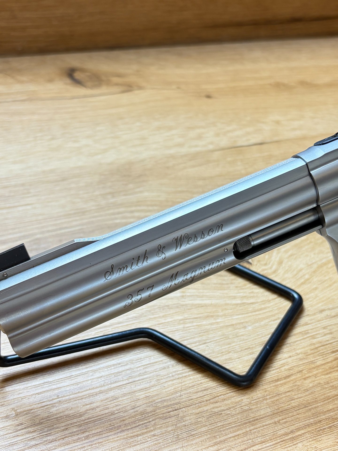 Revolver Smith&Wesson Mod. 686 Target Champion Kal. .357Magnum 6" ++ SEHR GUTER ZUSTAND ++ – Bild 2