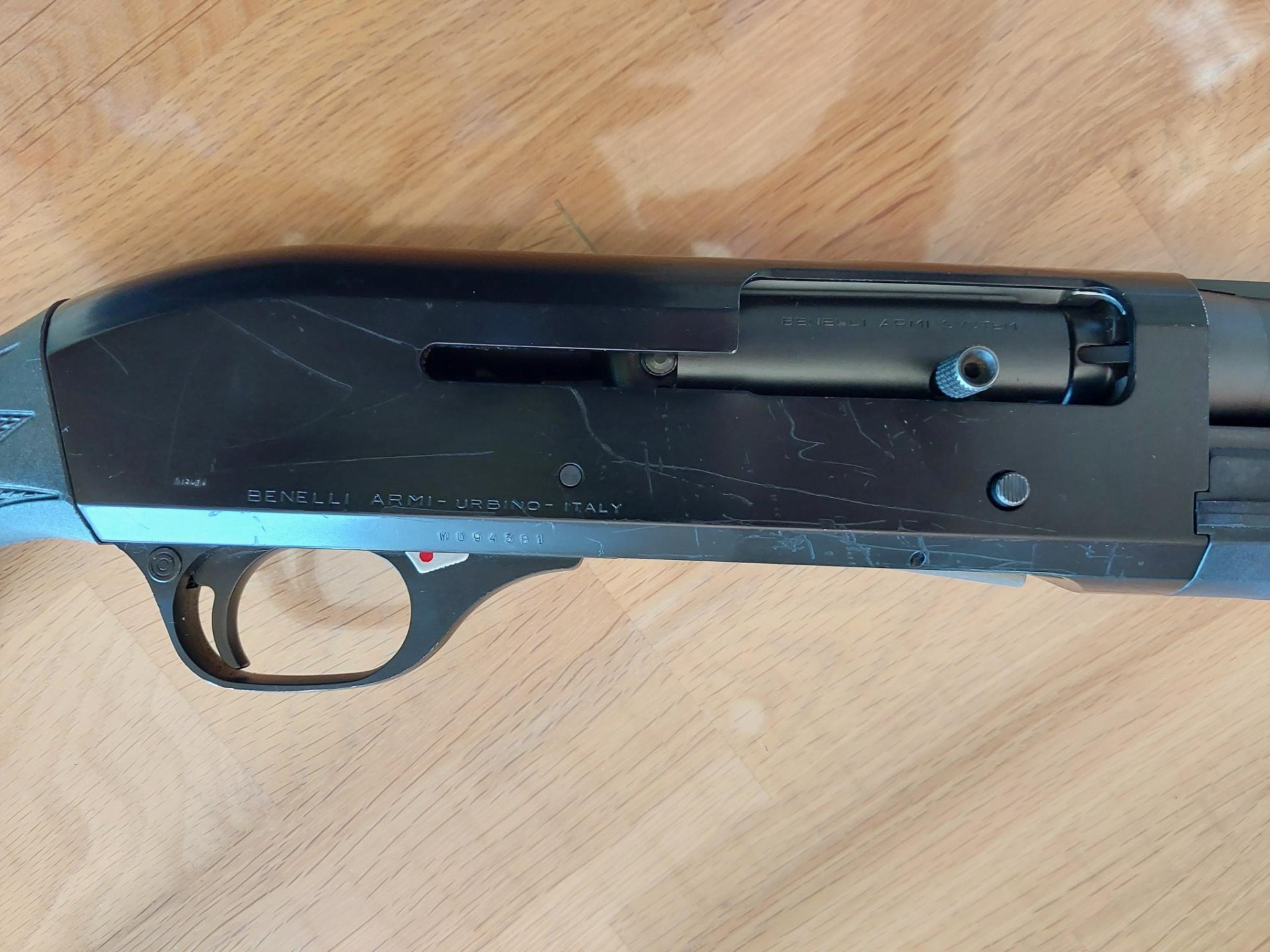 Benelli Flinte Vorderschaftrepetierer M3 Super 90 12/76 – Bild 3