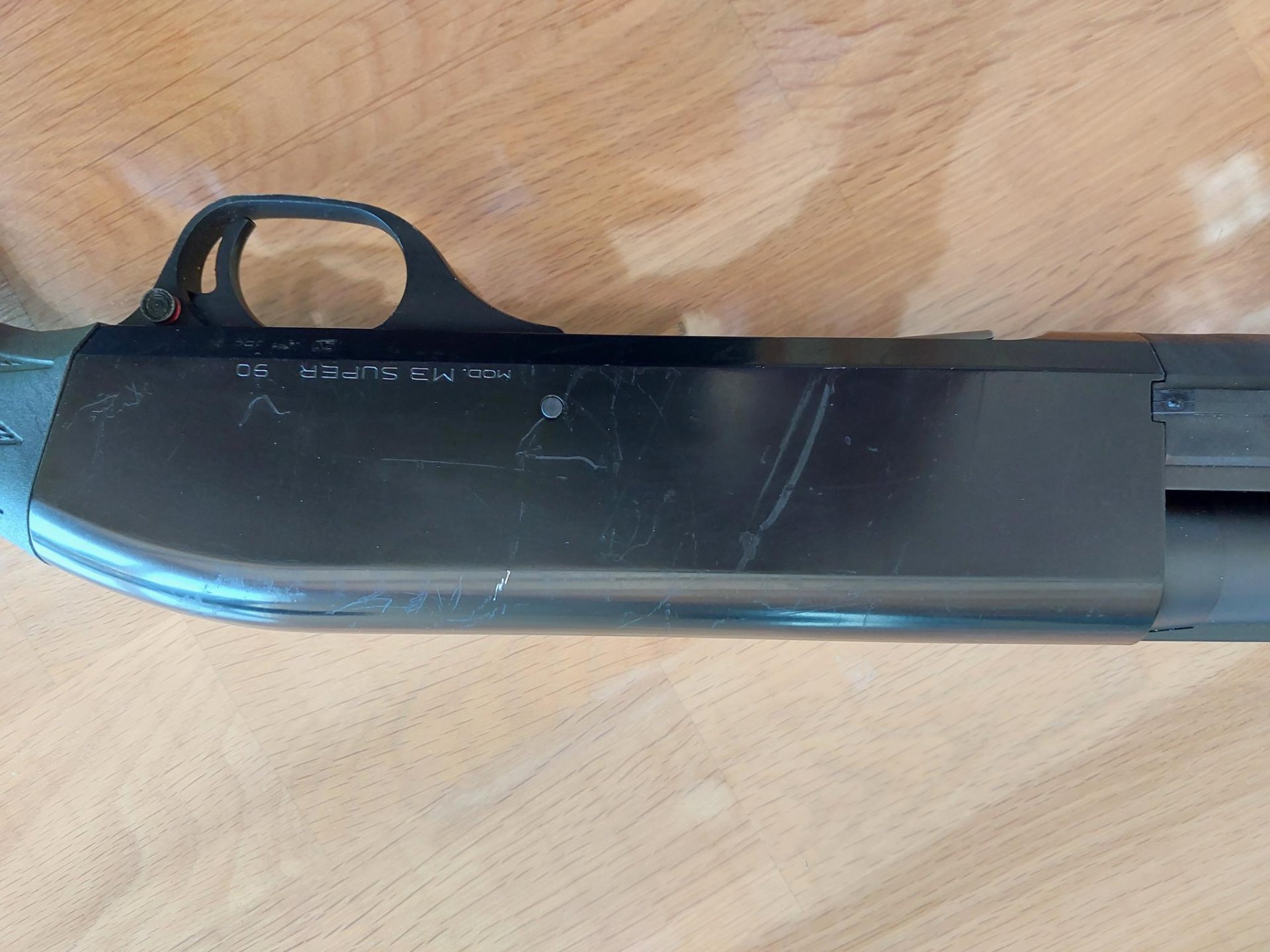 Benelli Flinte Vorderschaftrepetierer M3 Super 90 12/76 – Bild 4