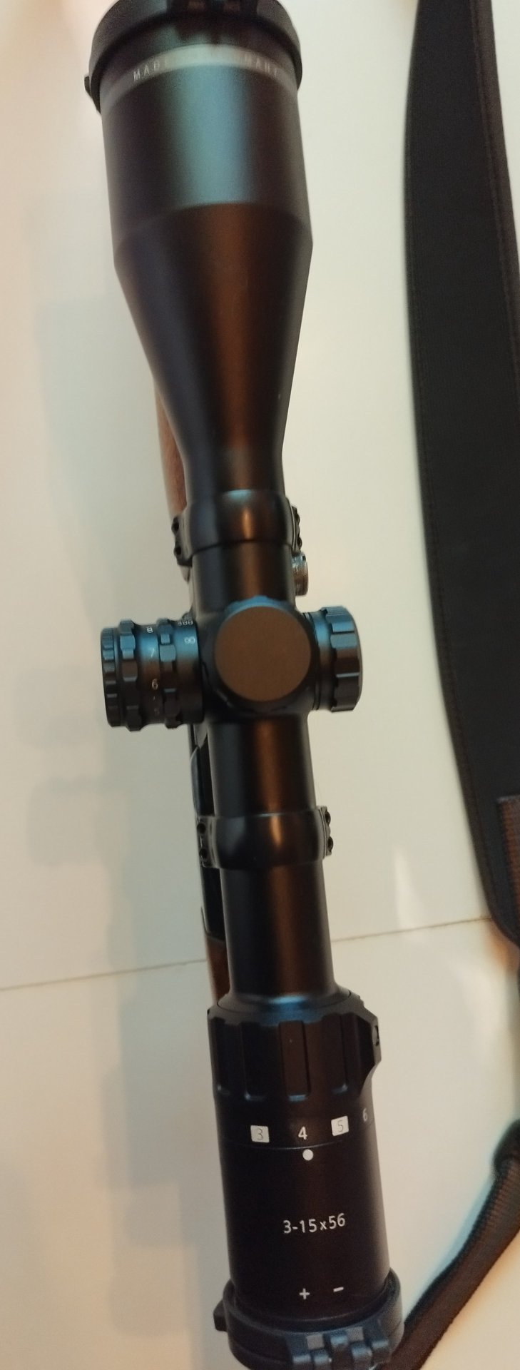 Brno ZH 124 Bockbüchsflinte Kal. 7x57R & 16/70 mit Minox Allrounder 3-15x56 und Riemen – Bild 2