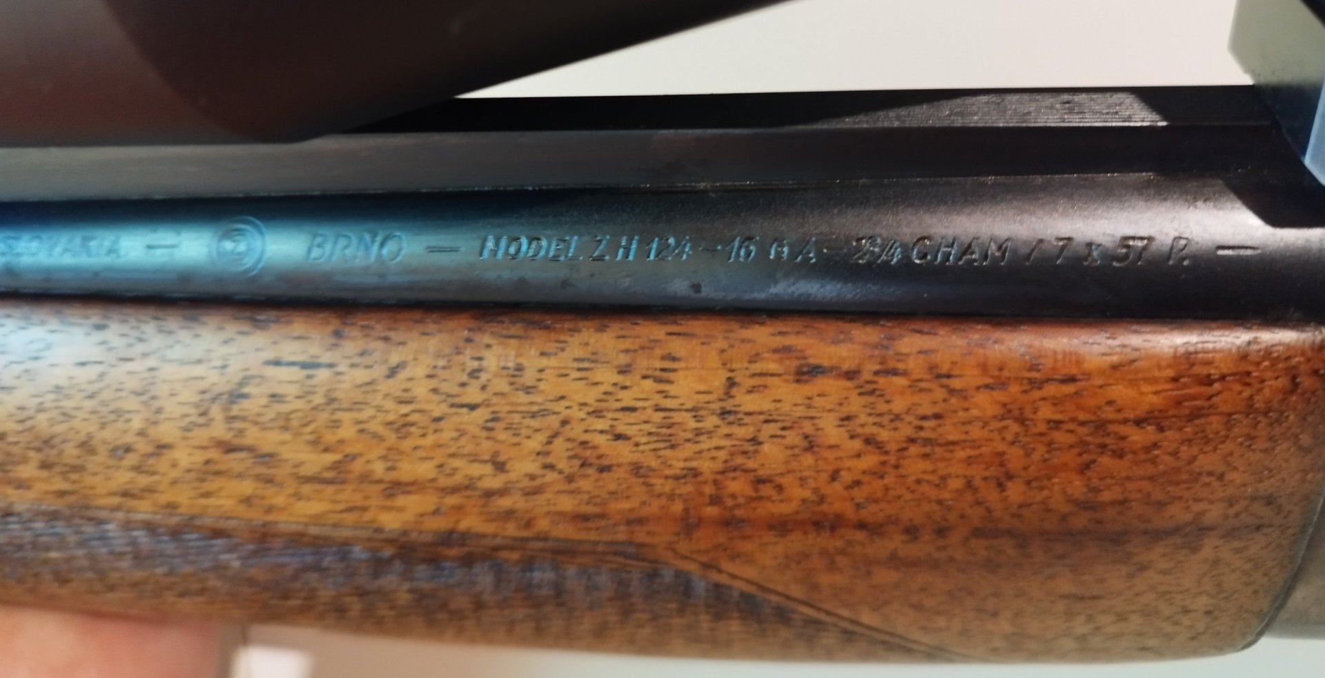 Brno ZH 124 Bockbüchsflinte Kal. 7x57R & 16/70 mit Minox Allrounder 3-15x56 und Riemen – Bild 5