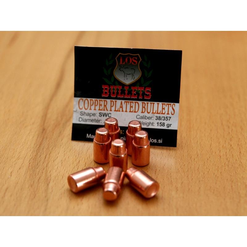 500 LOS Geschosse Bullets .38 / .357 (Dia: .358) 158gr SemiWadcutter (500 Stk.) SWC – Bild 1