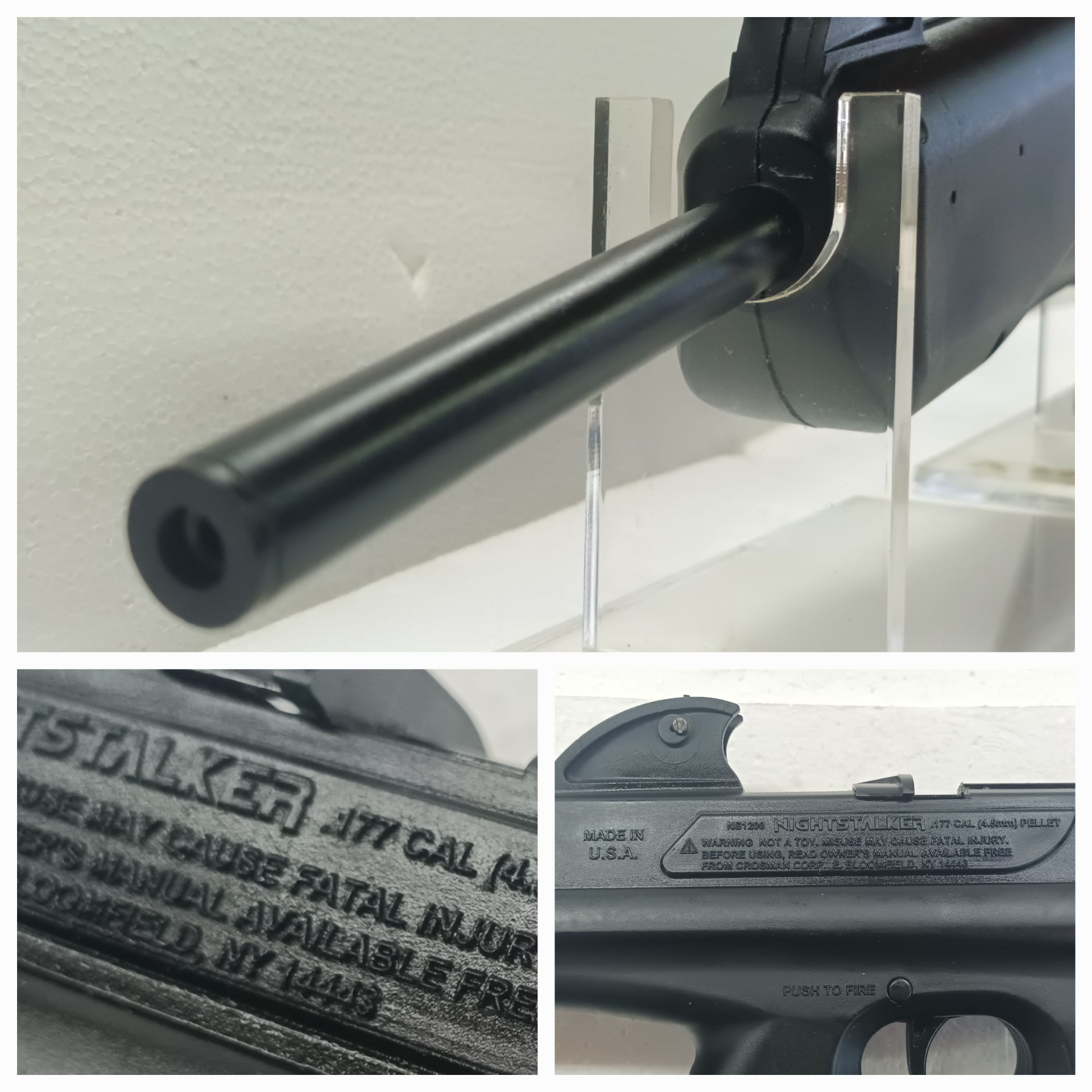 Umarex Crosman Corp., E. Bloomfield __ LUFTGEWEHR __ CO2 Kal.4,5(.177) __ LG NP 250 EUR + 5 Magazine – Bild 3