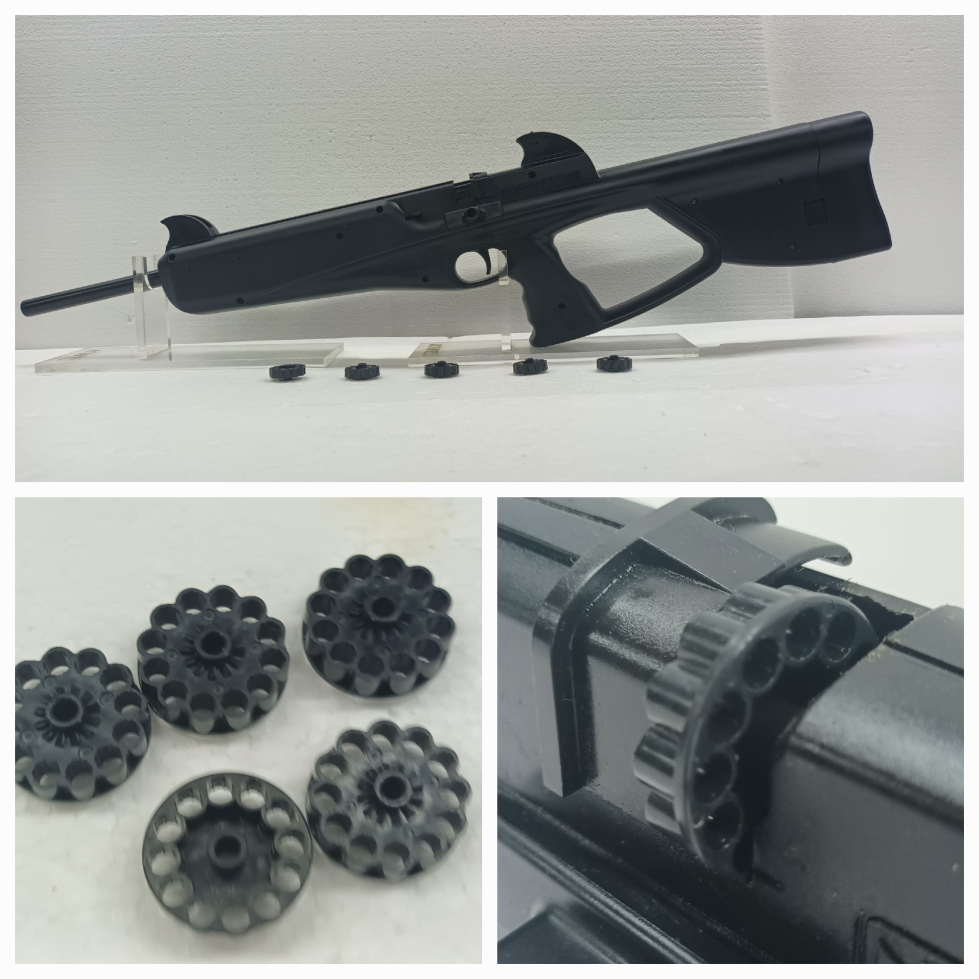 Umarex Crosman Corp., E. Bloomfield __ LUFTGEWEHR __ CO2 Kal.4,5(.177) __ LG NP 250 EUR + 5 Magazine – Bild 4