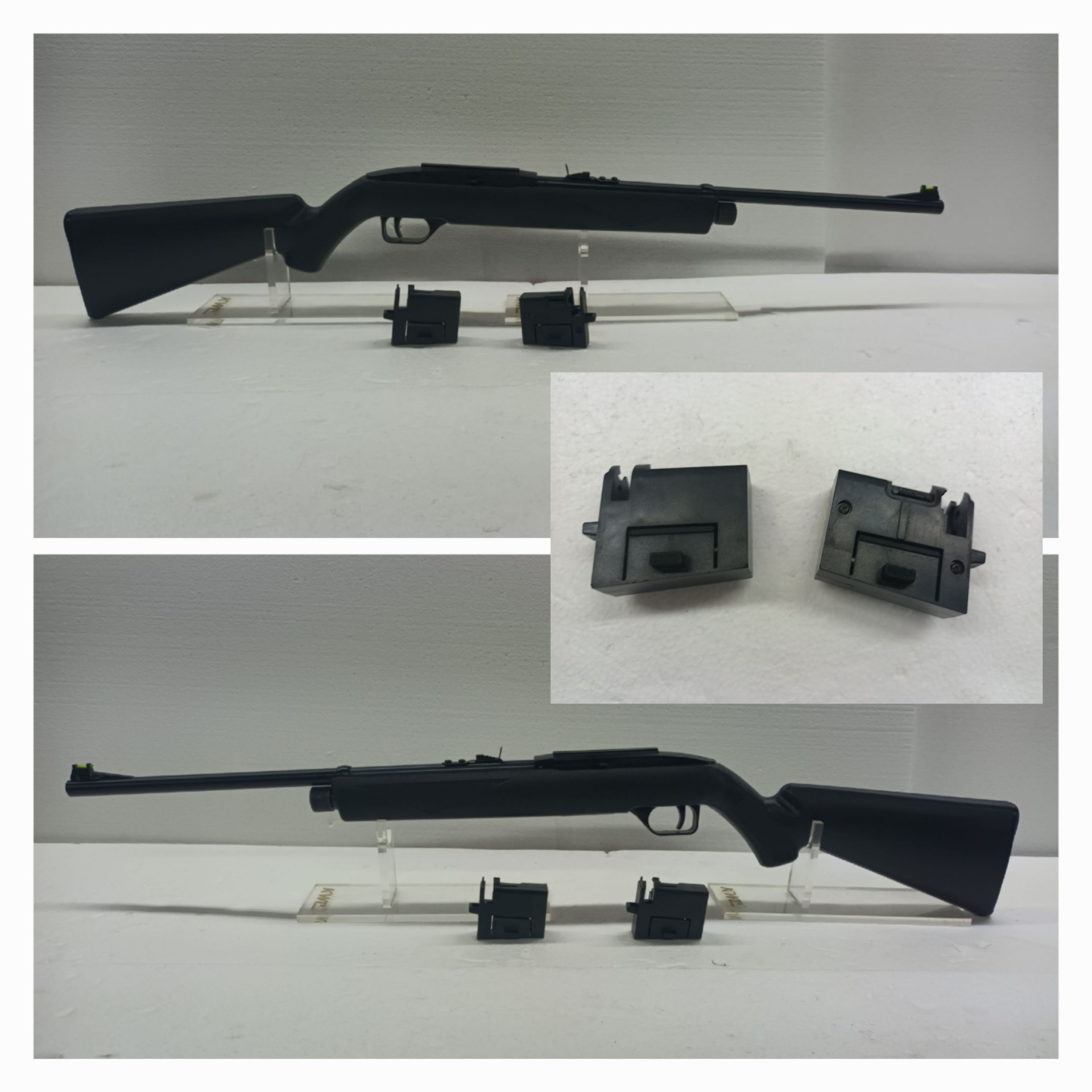Crosman 1077 __ Co2-Luftgewehr __ Kal. 4,5(.177) __ LG + 2 Magazine – Bild 1