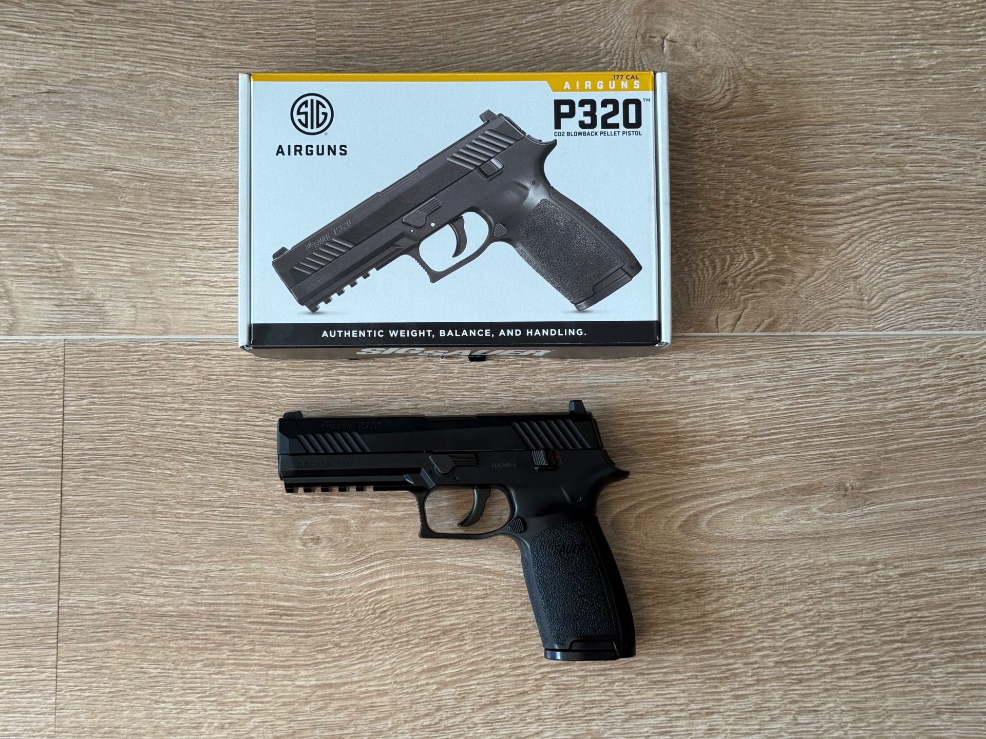 SIG SAUER P320 CO2 Blowback schwarz #003 – Bild 1