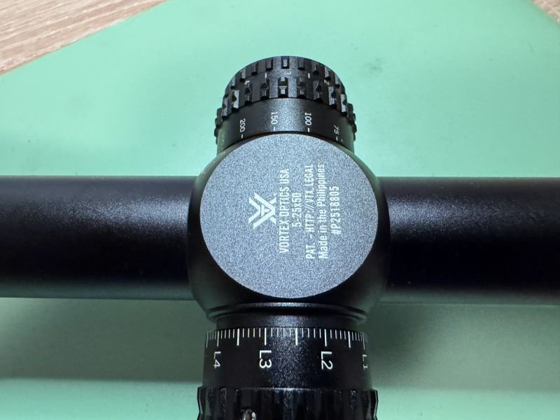 Vortex Viper PST Gen II 5–25x50 FFP MRAD -neuwertig- plus Rusan Adapter – Bild 3