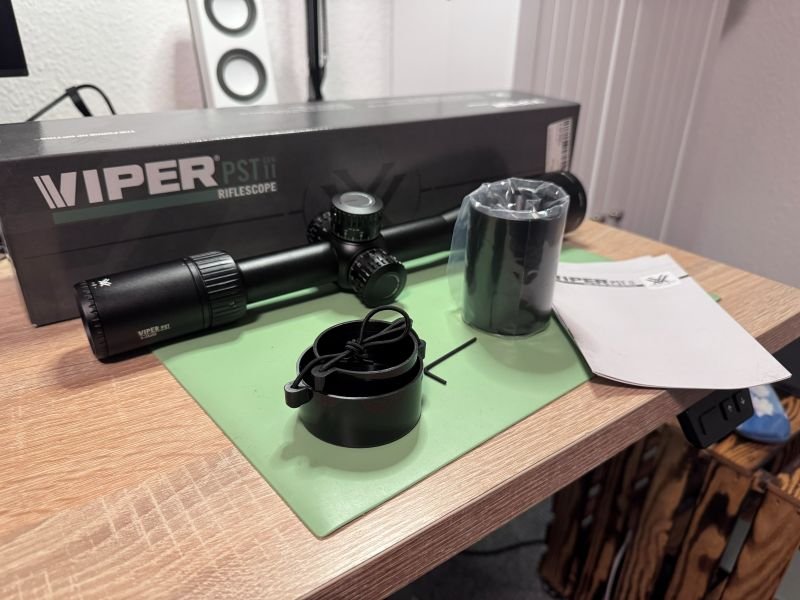 Vortex Viper PST Gen II 5–25x50 FFP MRAD -neuwertig- plus Rusan Adapter – Bild 5