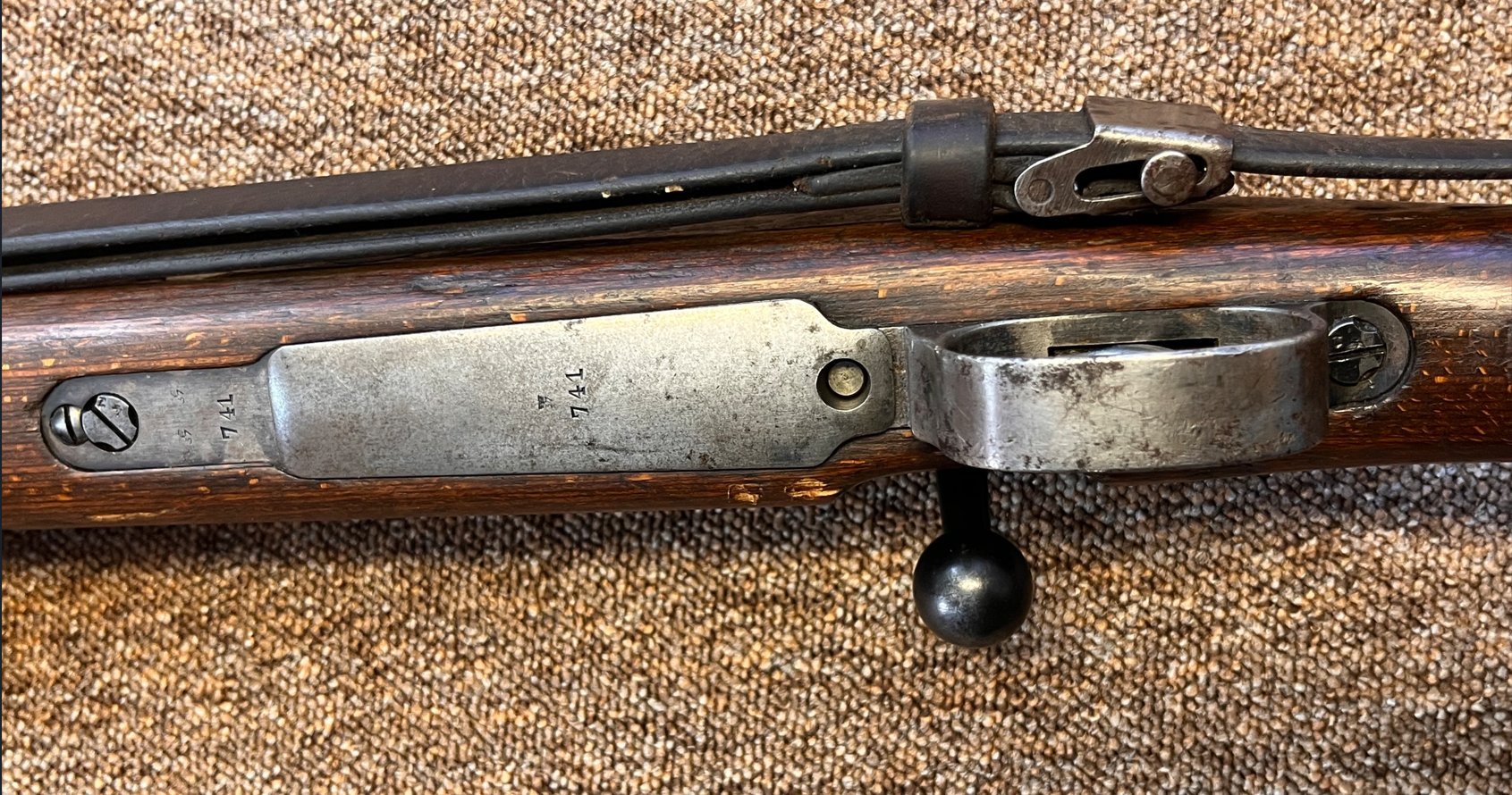 gebrauchte Repetierbüchse K98, Hersteller 147 Baujahr 1940 – Bild 6