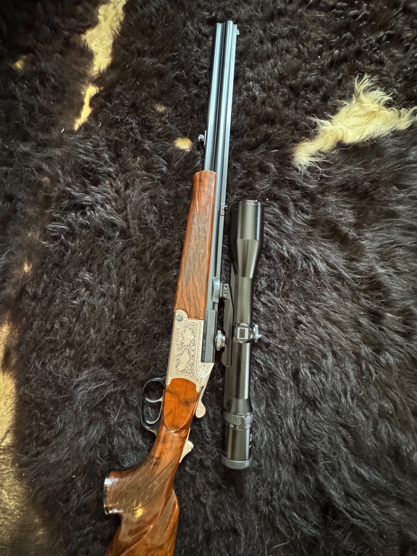 Blaser Bockbüchsflinte BBF 700/88 243. Win/ 16/70, SK 5-7, mit ZF, Top Schaft, Zeiss – Bild 3