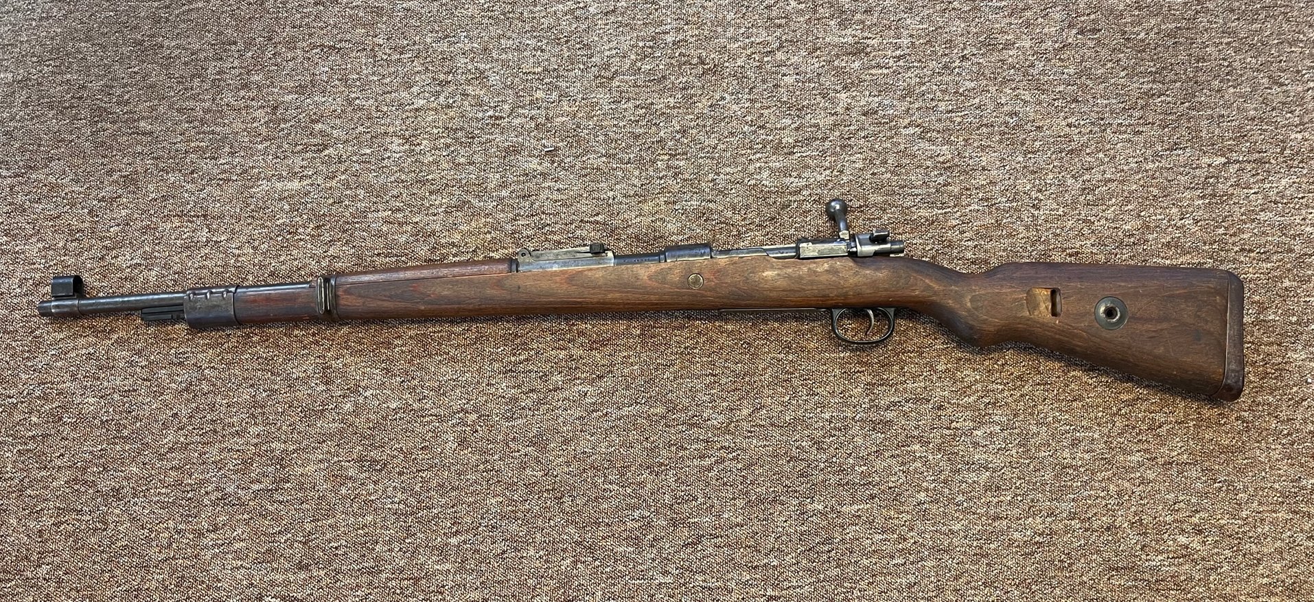 gebrauchte Repetierbüchse K98, Hersteller bdc 4, Baujahr 1944, WaA749 – Bild 2