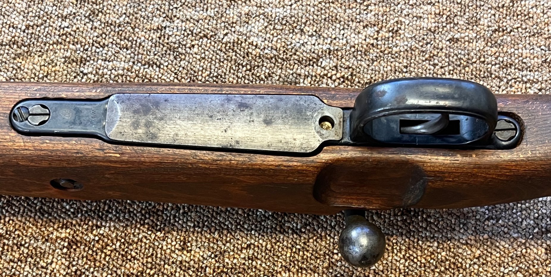 gebrauchte Repetierbüchse K98, Hersteller bdc 4, Baujahr 1944, WaA749 – Bild 4