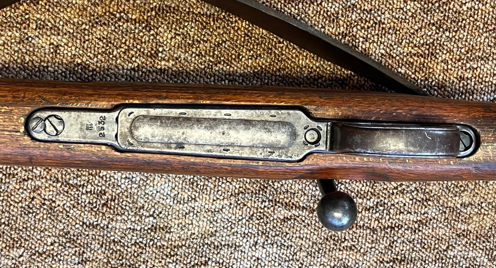 gebrauchte Repetierbüchse K98, Hersteller bnz, Baujahr 1943 – Bild 6