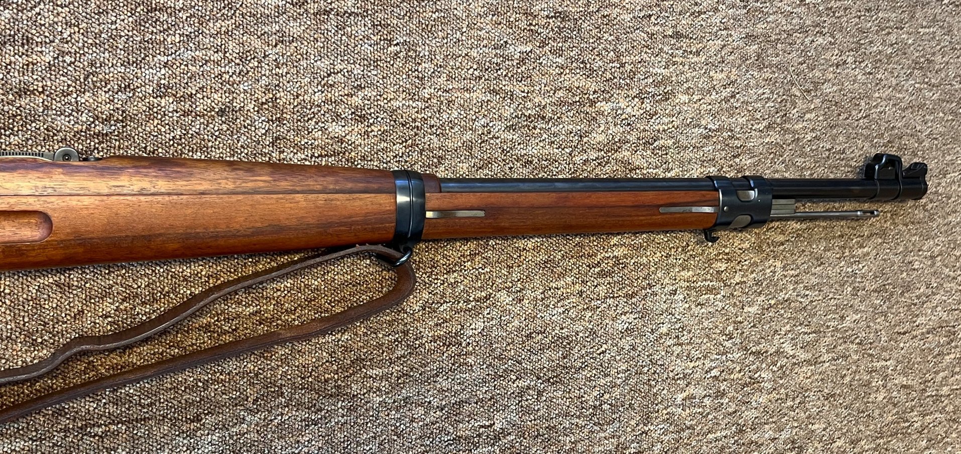 neuwertige Repetierbüchse Brasilien Mauser G 98, Modell 1935 im Kal. 7x57 – Bild 5
