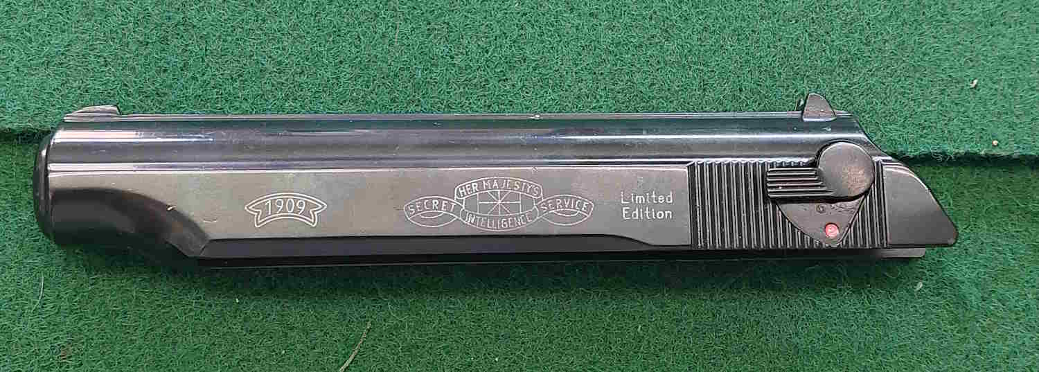 Verschluss (Schlitten) Limited Edition von 1909 Carl Walther Mod. PP Kal. 9mmK PTB: 620 – Bild 1
