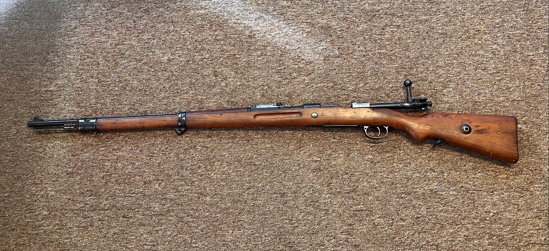 gebrauchte Repetierbüchse Mauser G 98, Baujahr 1916 – Bild 2