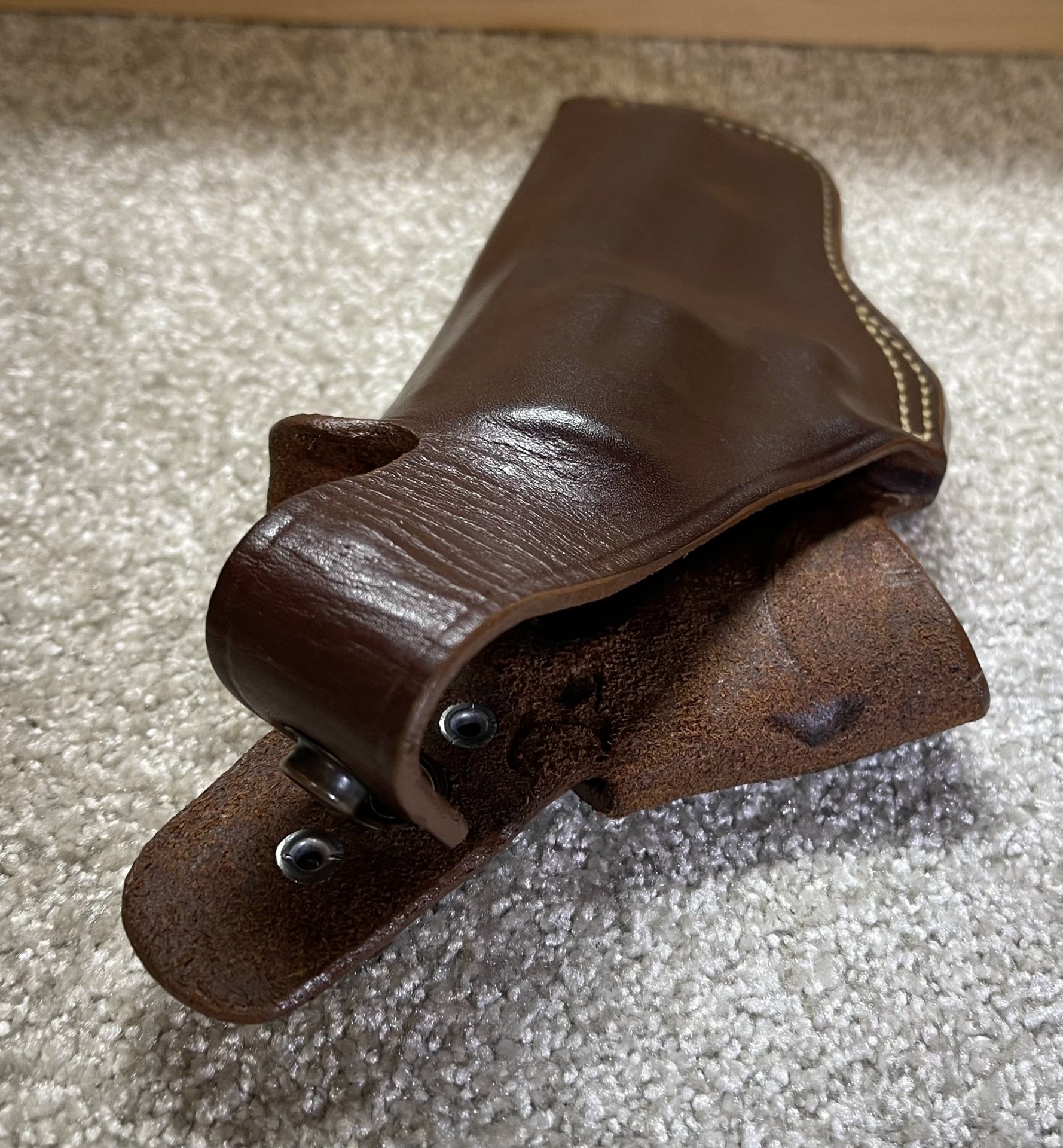 Ross Lederholster - K-Frame Revolver, 4 Zoll 4" - Colt, Smith & Wesson, S&W – Bild 4