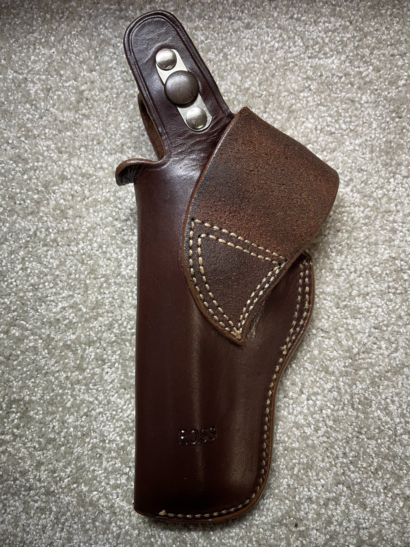Ross Lederholster - K-Frame Revolver, 4 Zoll 4" - Colt, Smith & Wesson, S&W – Bild 3