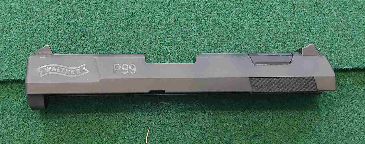 Verschluss (Schlitten) Carl Walther Mod. P99 Kal. 9mmK PTB: 762 – Bild 1