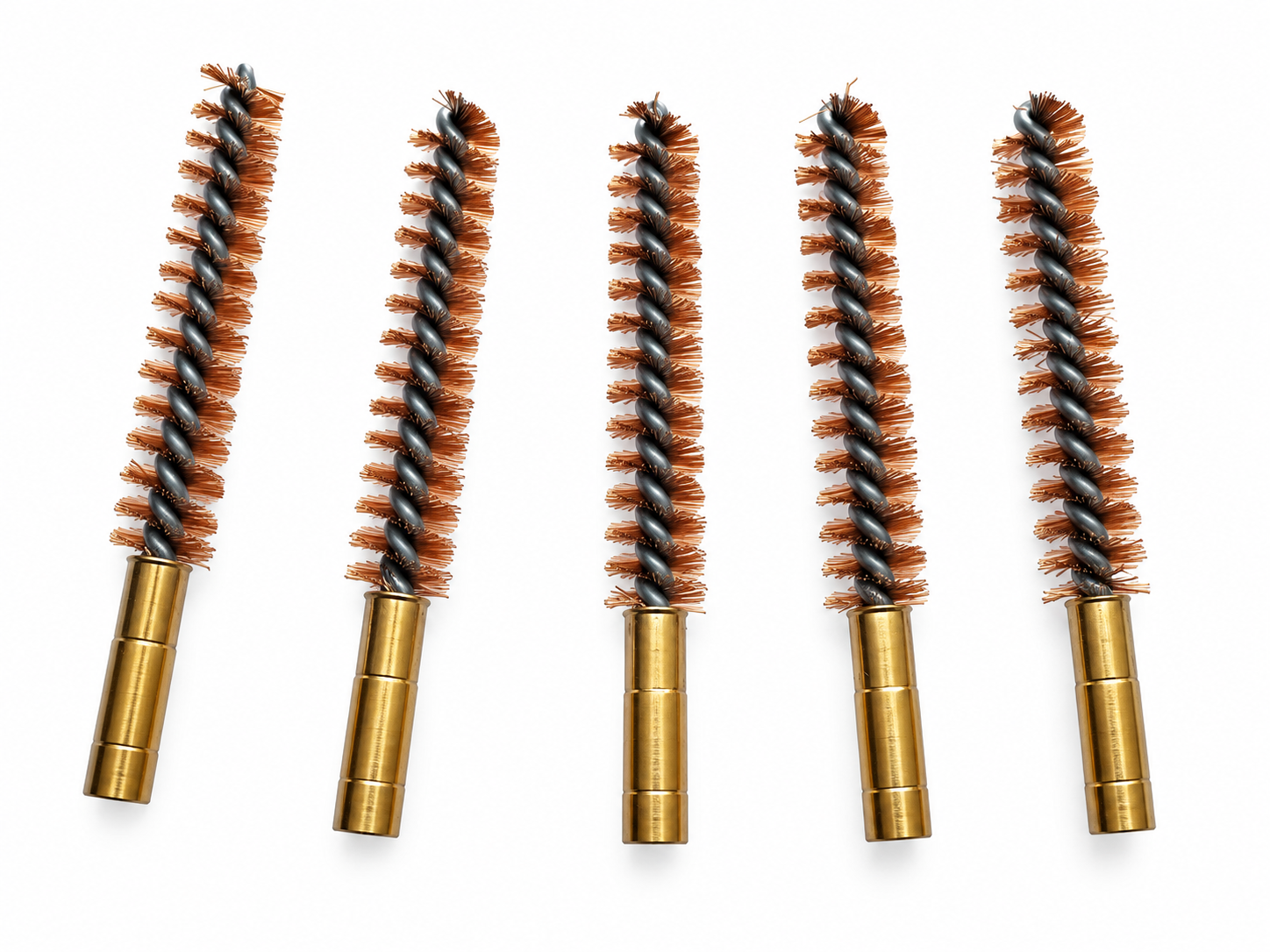 5 Stück Bronzebürsten Cal. 44/45 – Bild 1