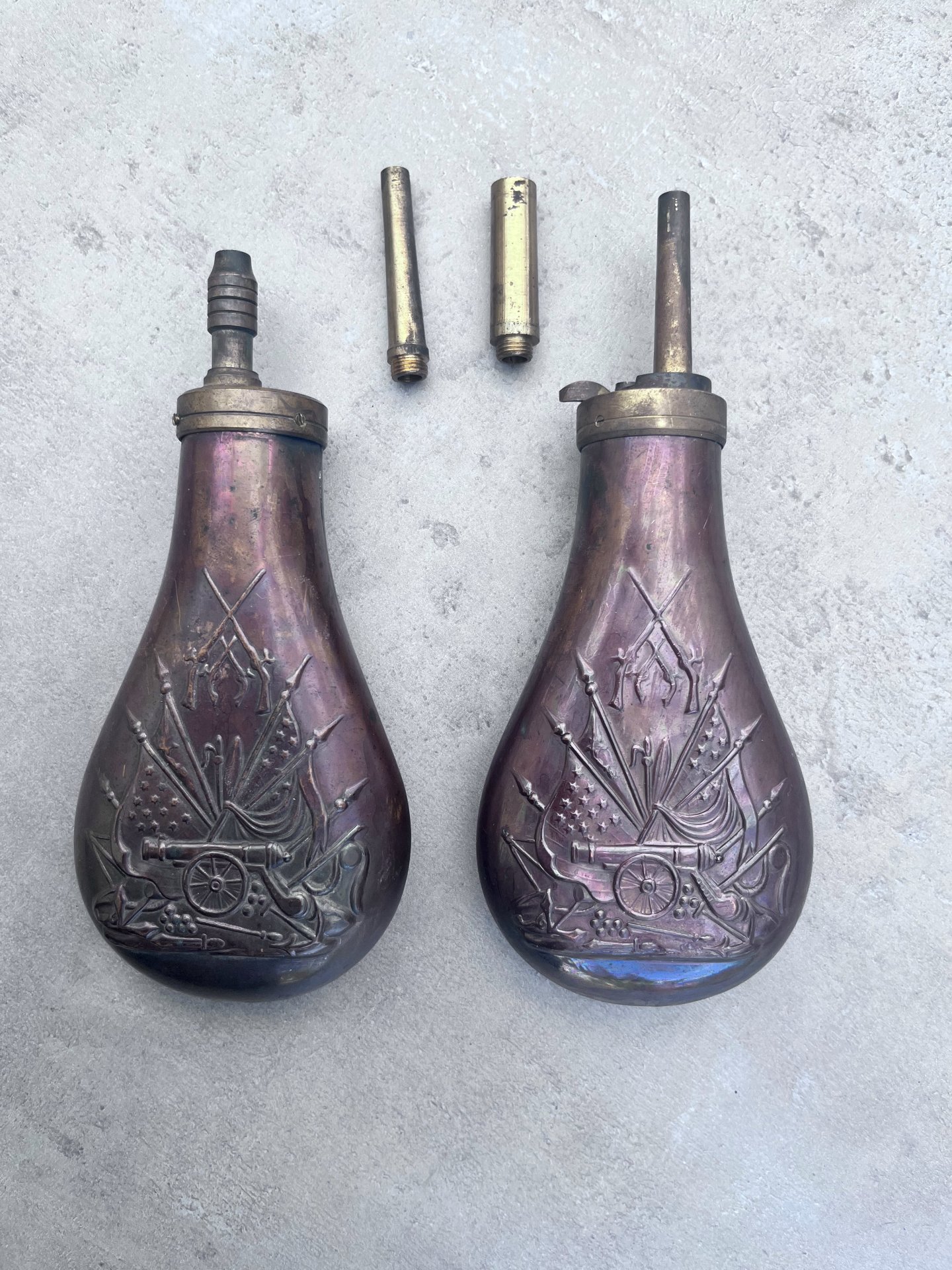 2 Pulverflaschen – pilt 1
