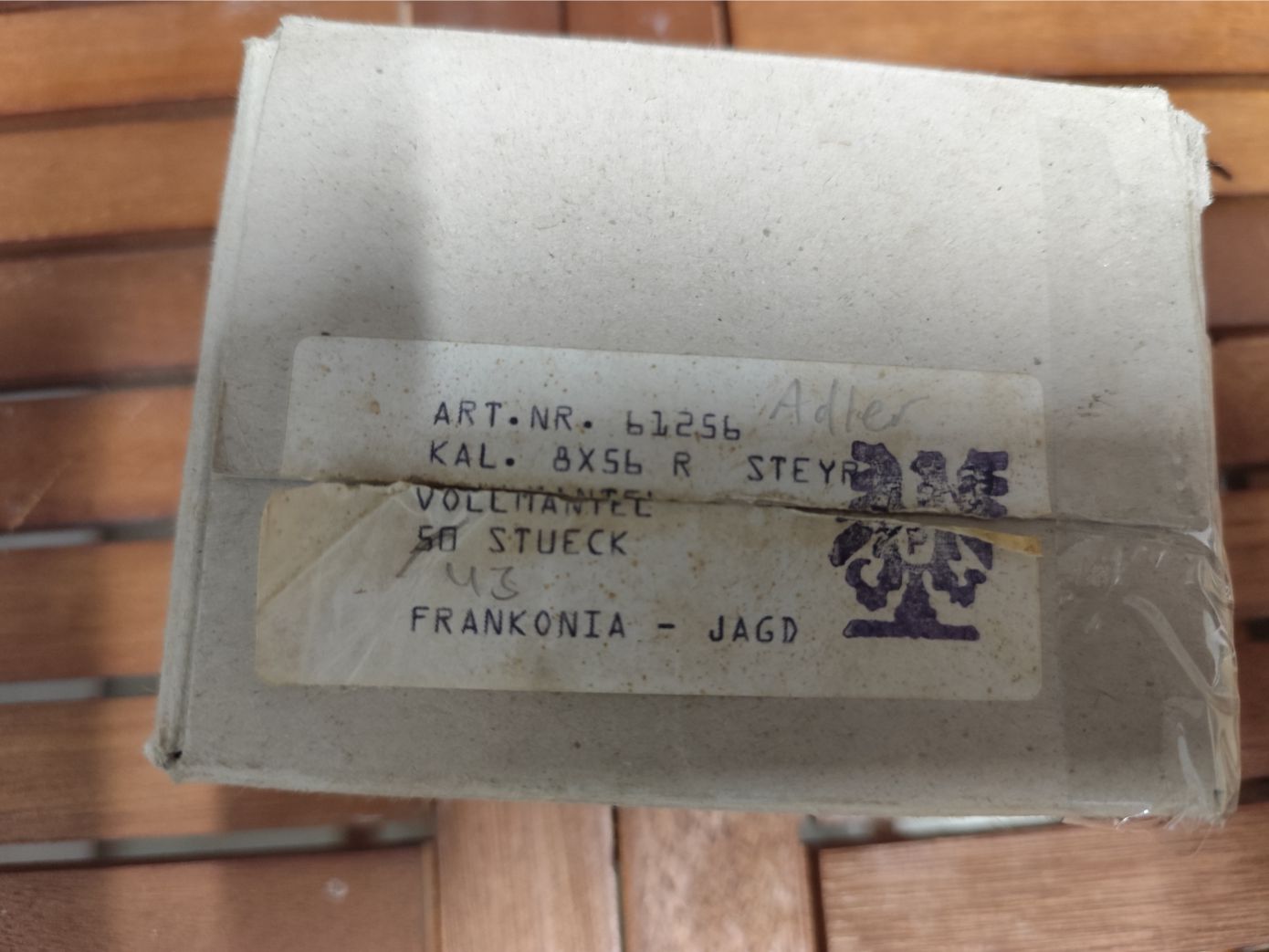 50 Patronen, 8x56R , Mannlicher – Bild 1